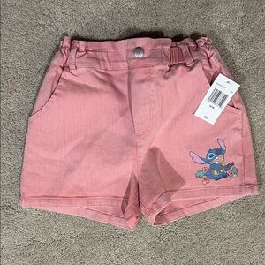Disney Stitch Pink Casual Shorts